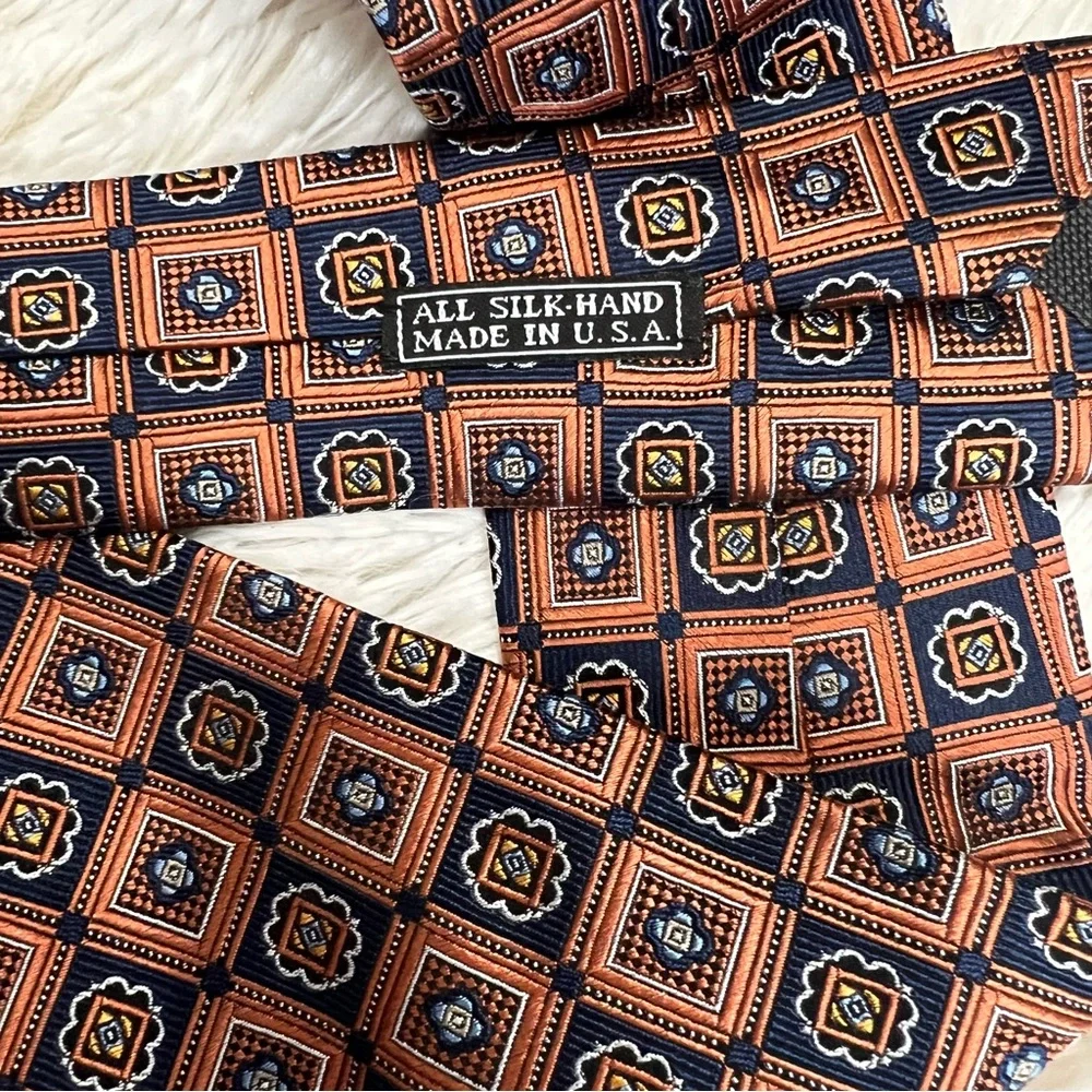 JZ‎ Richards boulder silk tie